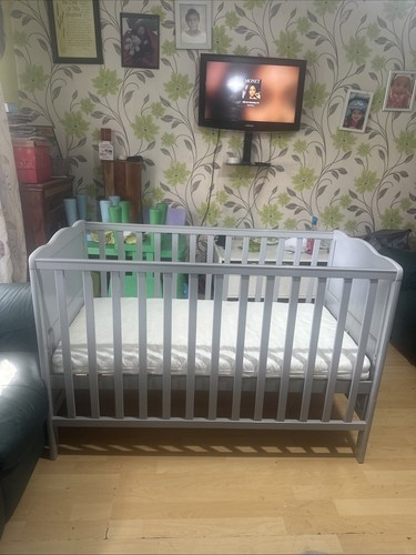 Baby cot bed with mattress - baby,