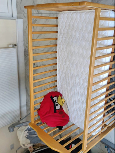 Wooden nursery cot bed - nursery, with