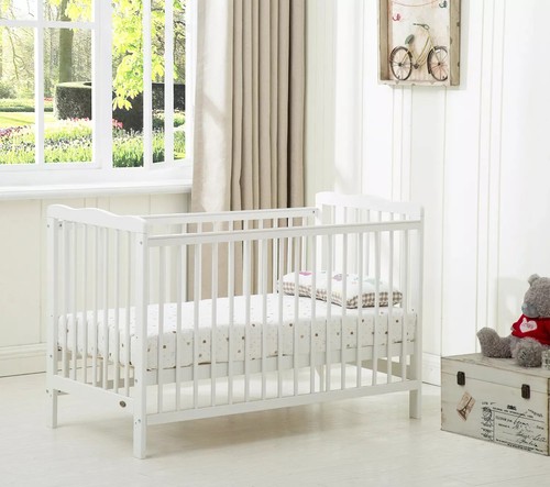 Wooden baby cot bed drawer - wooden,