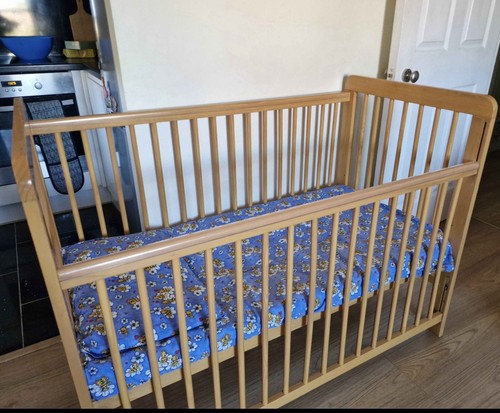 Ikea wooden baby nursery - wooden,