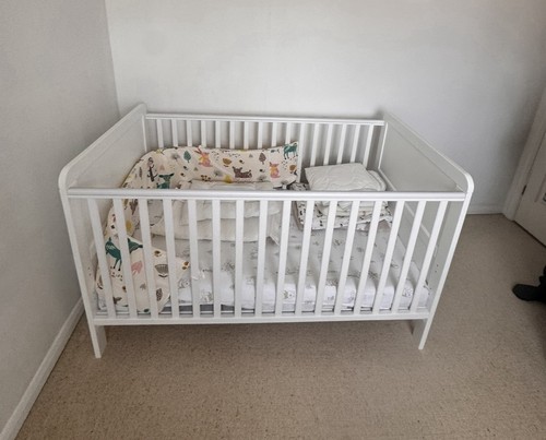 Cot bed and - cot,