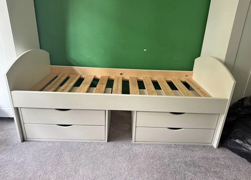 Large cot bed with drawers - with, in