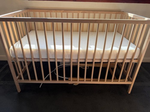 Cot bed with mattress - bed,