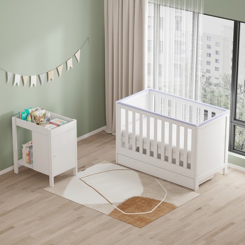 Baby cot bed height adjustable - cot, height-adjustable