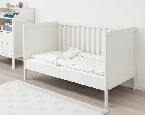 Ikea cot bed used with - cot, used,