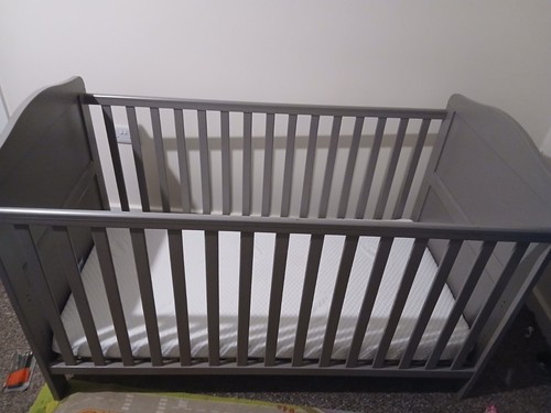 Baby cot bed with mattress - baby,