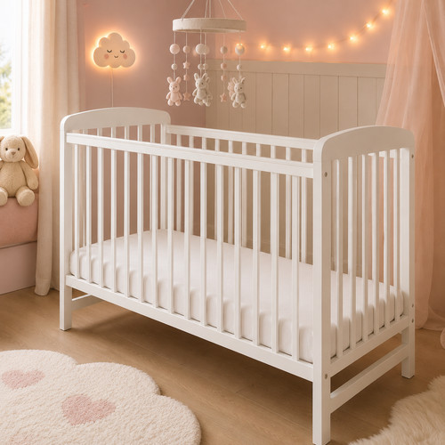 Baby cot bed 120x60cm with - 120x60cm,